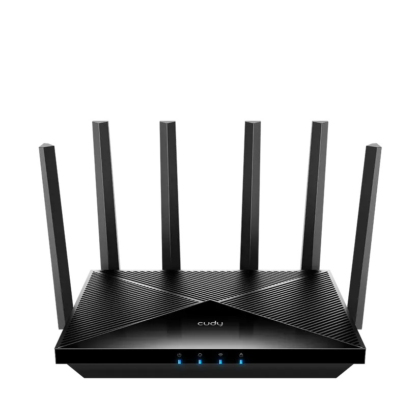 Безжичен рутер Cudy BE11000 Tri Band Wi-Fi 7, 4x2.5Gbps порт, 6x5dBi антени