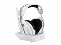 Logitech Astro A50 Lightspeed безжични слушалки със станция , Бели