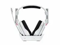 Logitech Astro A50 Lightspeed безжични слушалки със станция , Бели