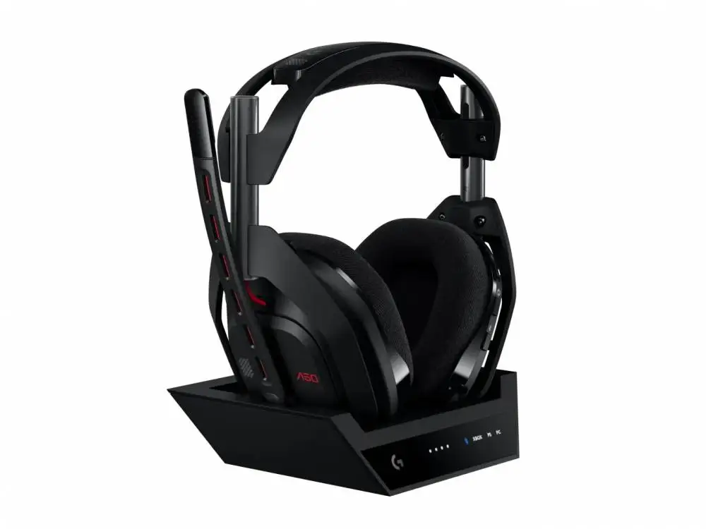Logitech Astro A50 Lightspeed беспроводные наушники со станцией, черные