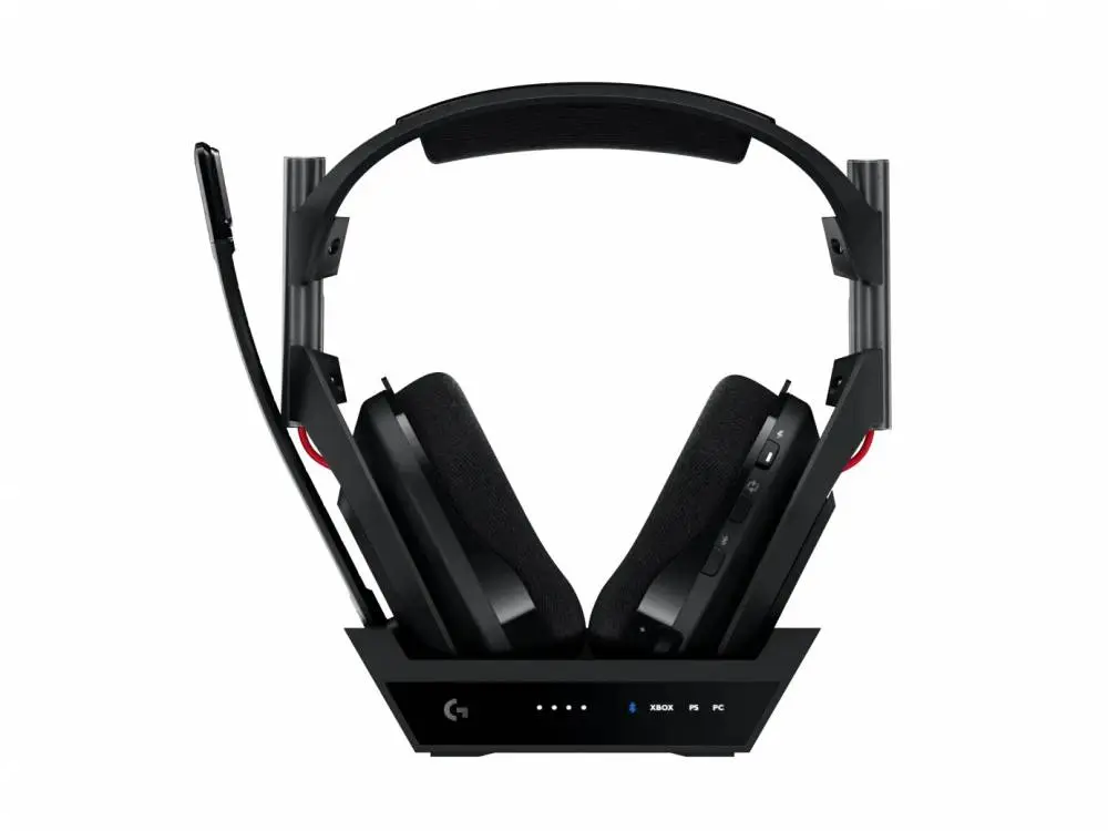 Logitech Astro A50 Lightspeed безжични слушалки със станция , черни