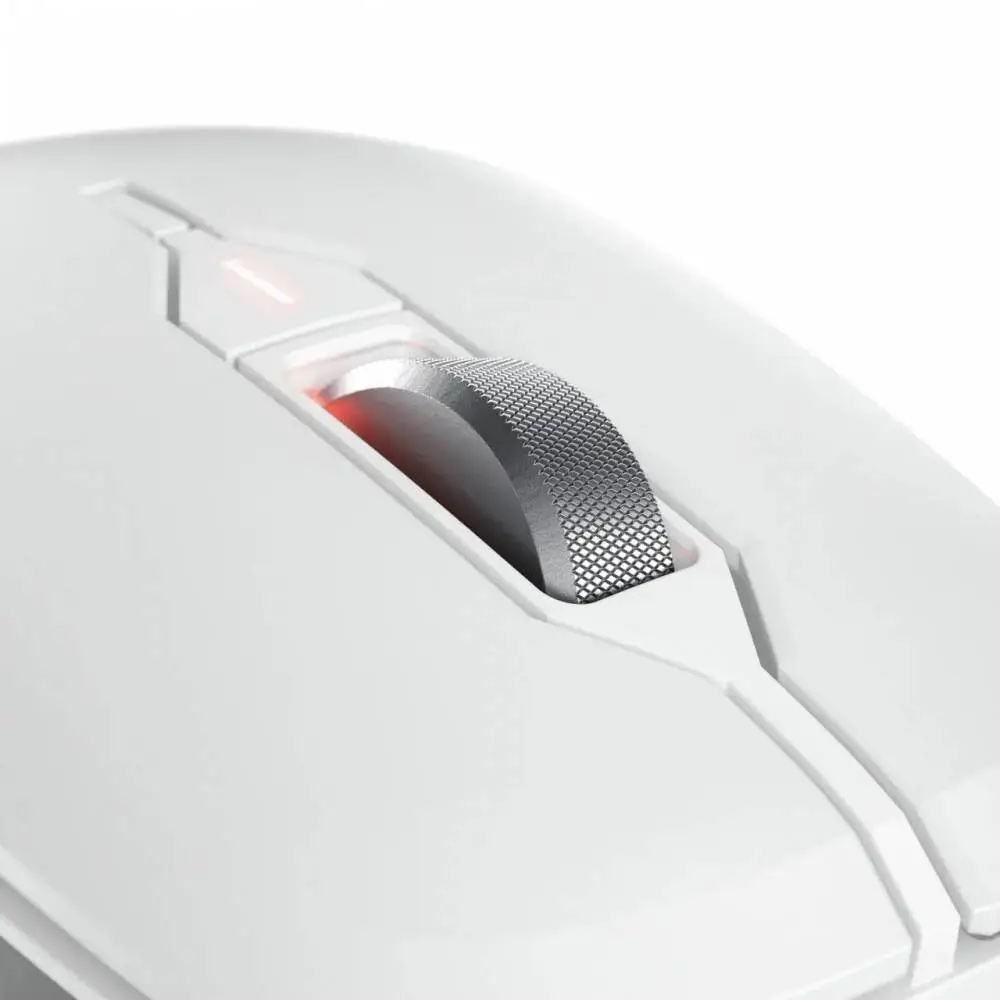 CHERRY Stream ергономична безшумна мишка Comfort, 6 бут, 4000dpi, бяла