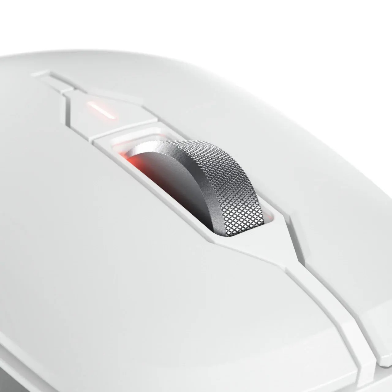 CHERRY Stream ratón ergonómico silencioso Comfort, 6 botones, 4000dpi, blanco