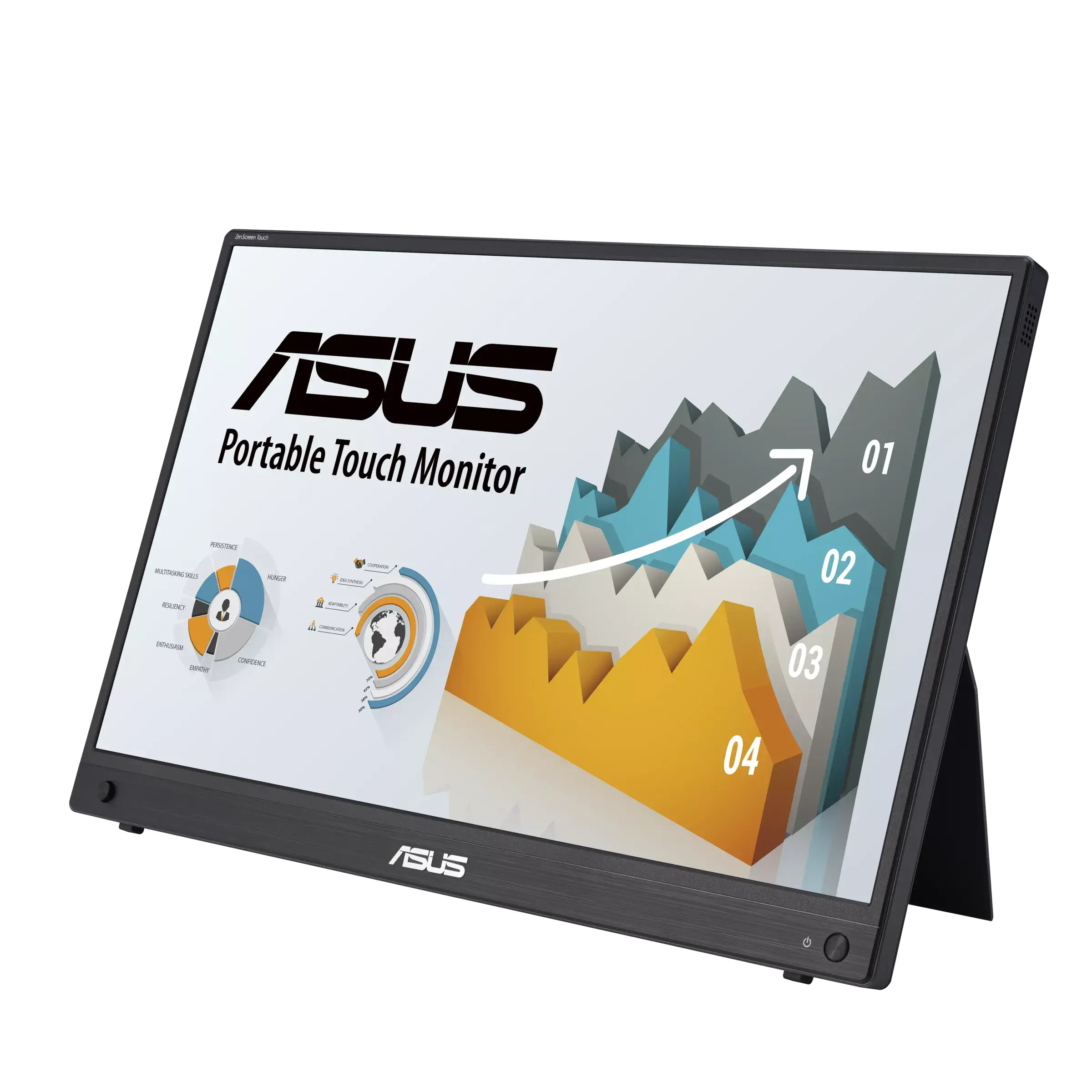 Monitor táctil portátil ASUS ZenScreen Touch MB16AMTR, 16" IPS FHD (1920x1080)