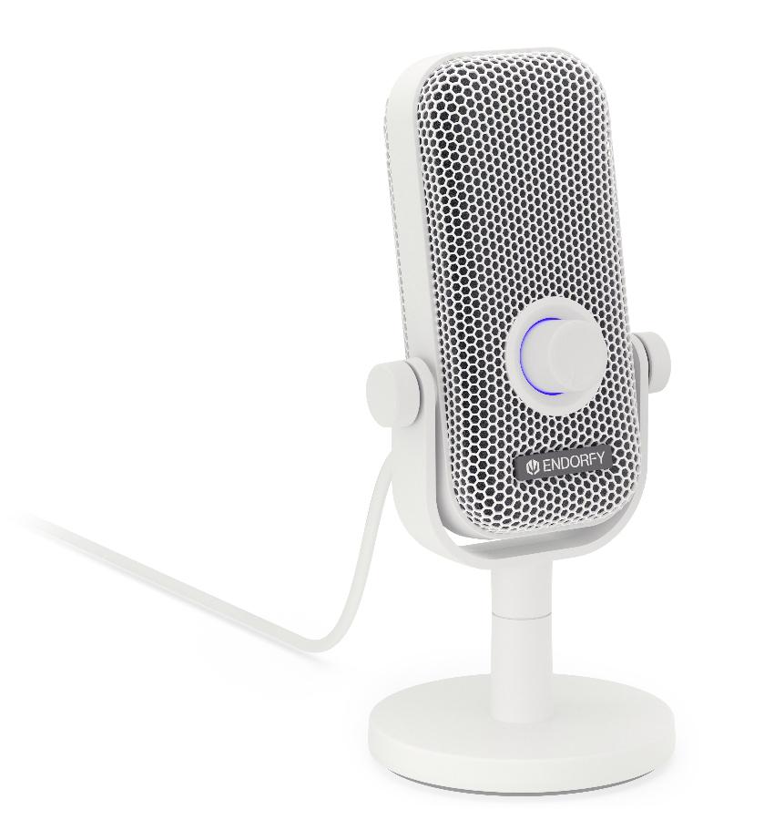 Microphone de bureau ENDORFY Solum Voice S - Onyx White