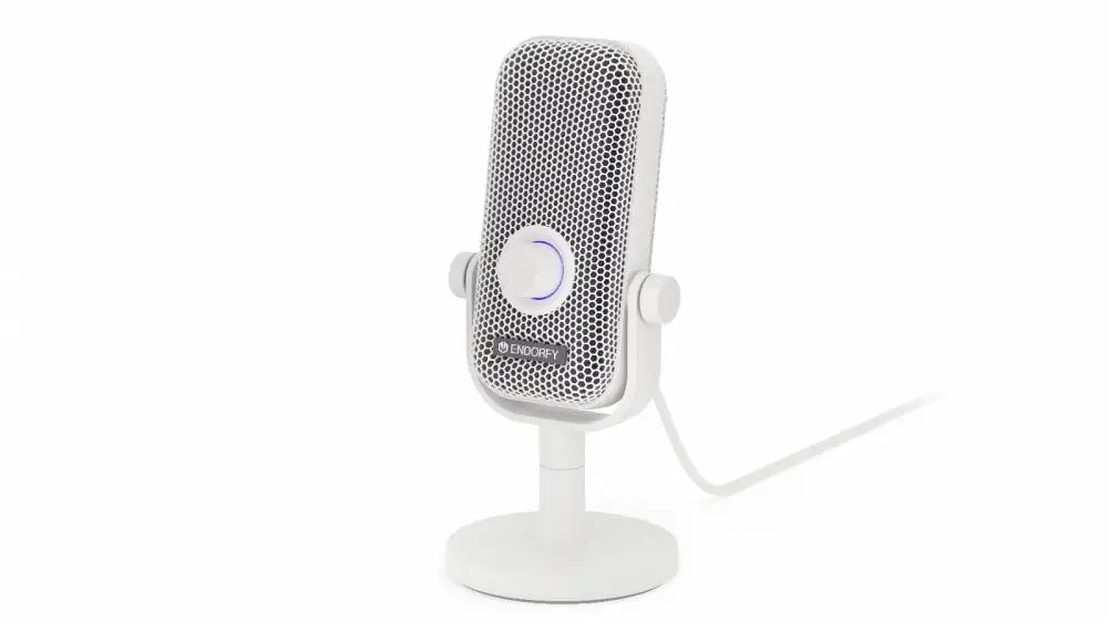 Microphone de bureau ENDORFY Solum Voice S - Onyx White