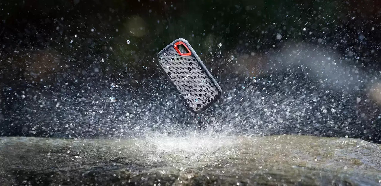 SanDisk Външен преносим SSD твърд диск 8Tb Extreme Pro Portable 2000 Mb.s read/write, USB 3.2 Gen2,IP55