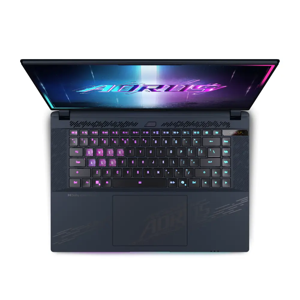 Лаптоп GIGABYTE AORUS MASTER 16 BXH - 16.0" OLED 240Hz, Intel Core Ultra 9 275HX, 32GB DDR5, 1TB SSD, RTX 5070 TI 12GB, Windows 11 Pro