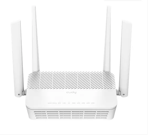 Безжичен рутер Cudy WR3000H, AX3000, 2.4/5 GHz, 574 - 2402 Mbps, 10/100/1000