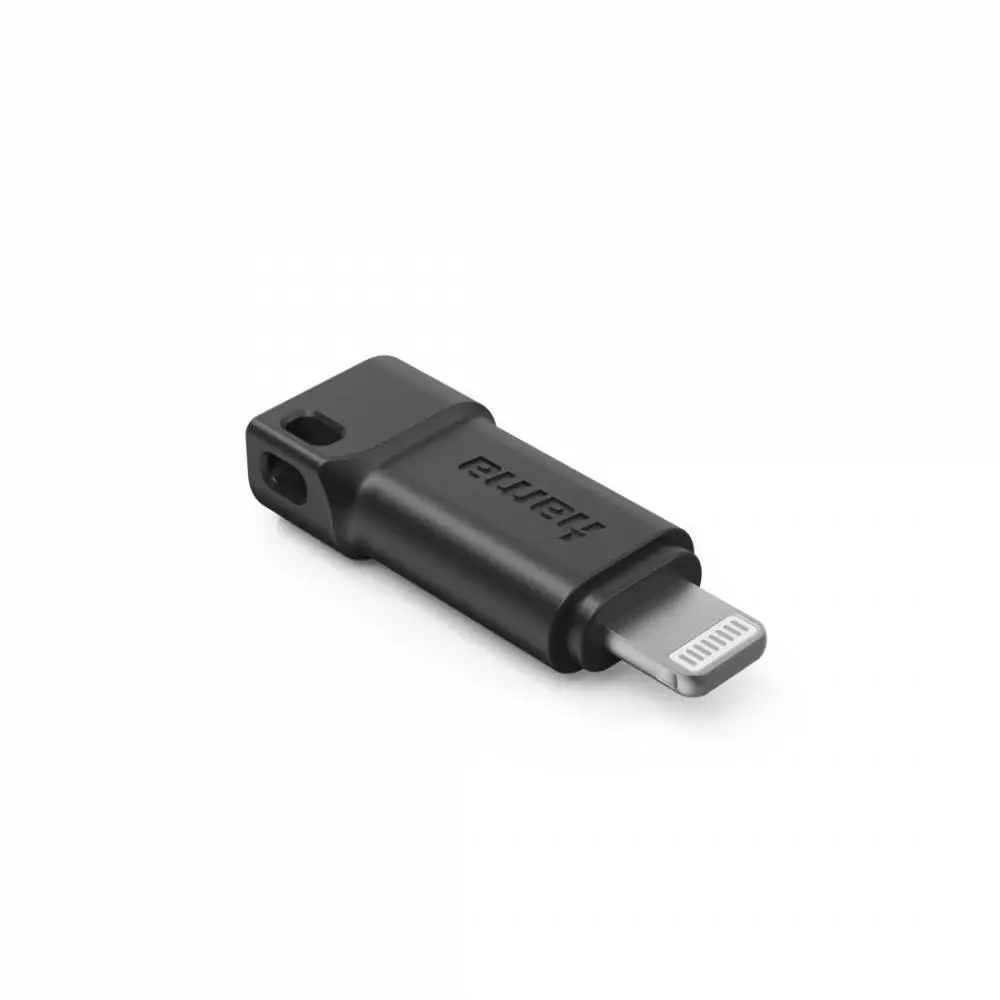 HAMA adaptador USB-C a Apple Lightning Plug, negro