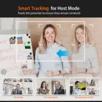 Камера за видеоконференции, j5create JVU368,360&deg;,Full HD 1080p,USB&trade; UVC/UAC plug-and-play,HDR,AI функция