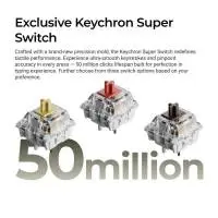 Геймърска Механична клавиатура Keychron C1 Pro 8K QMK - Super Banana Switch