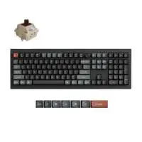 Безжична механичка клавиатура Keychron V6 Ultra 8K - Silk POM Switch Brown
