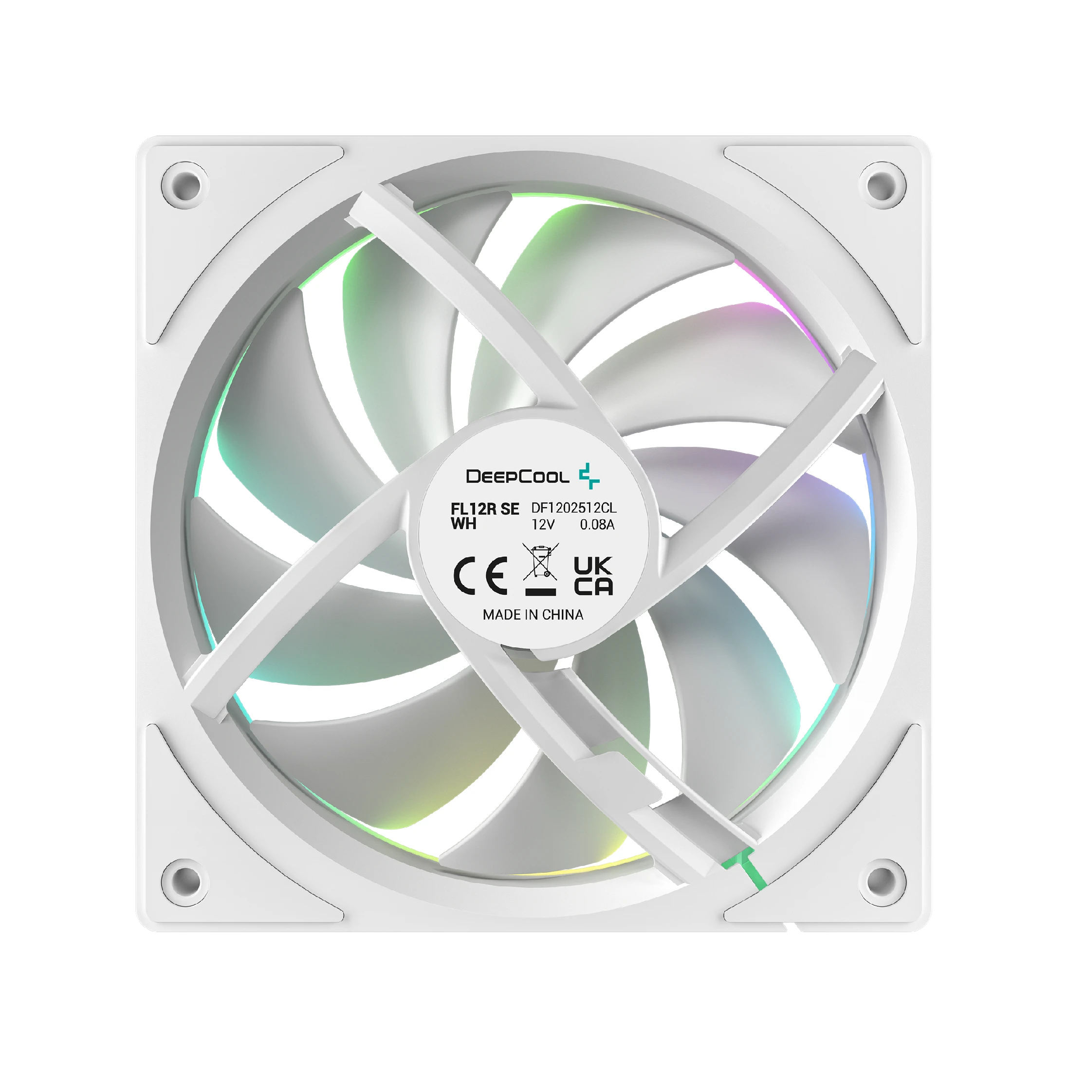 DeepCool Комплект вентилатори Fan Pack 3-in-1 3x120mm - FL12R SE White, Reverse, Addressable RGB