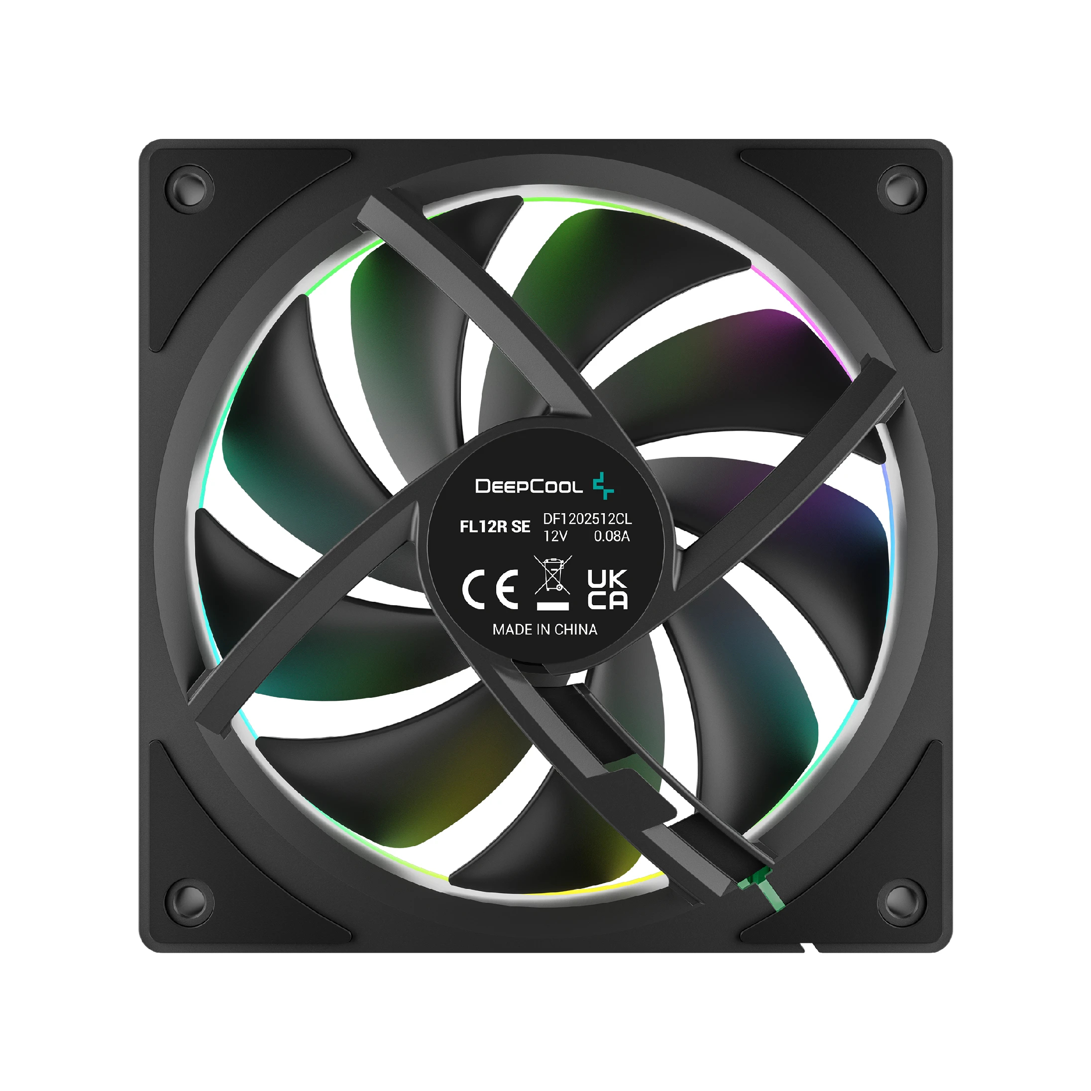 DeepCool Комплект вентилатори Fan Pack 3-in-1 3x120mm - FL12R SE Black, Reverse, Addressable RGB