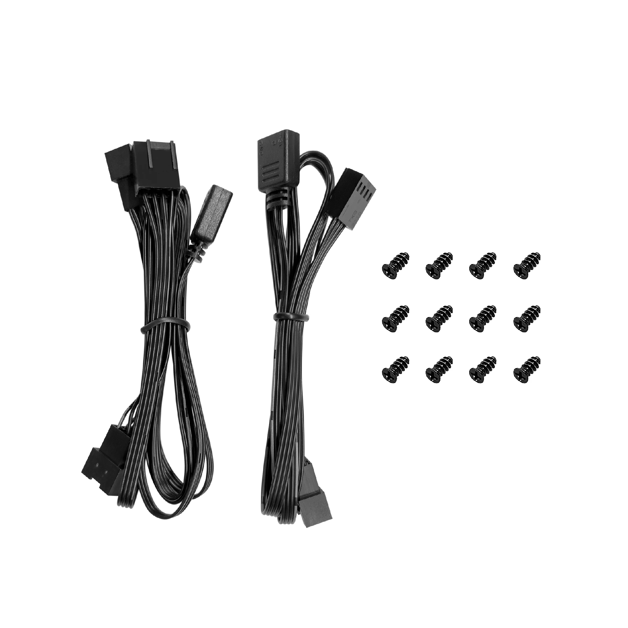 DeepCool Комплект вентилатори Fan Pack 3-in-1 3x120mm - FL12R SE Black, Reverse, Addressable RGB