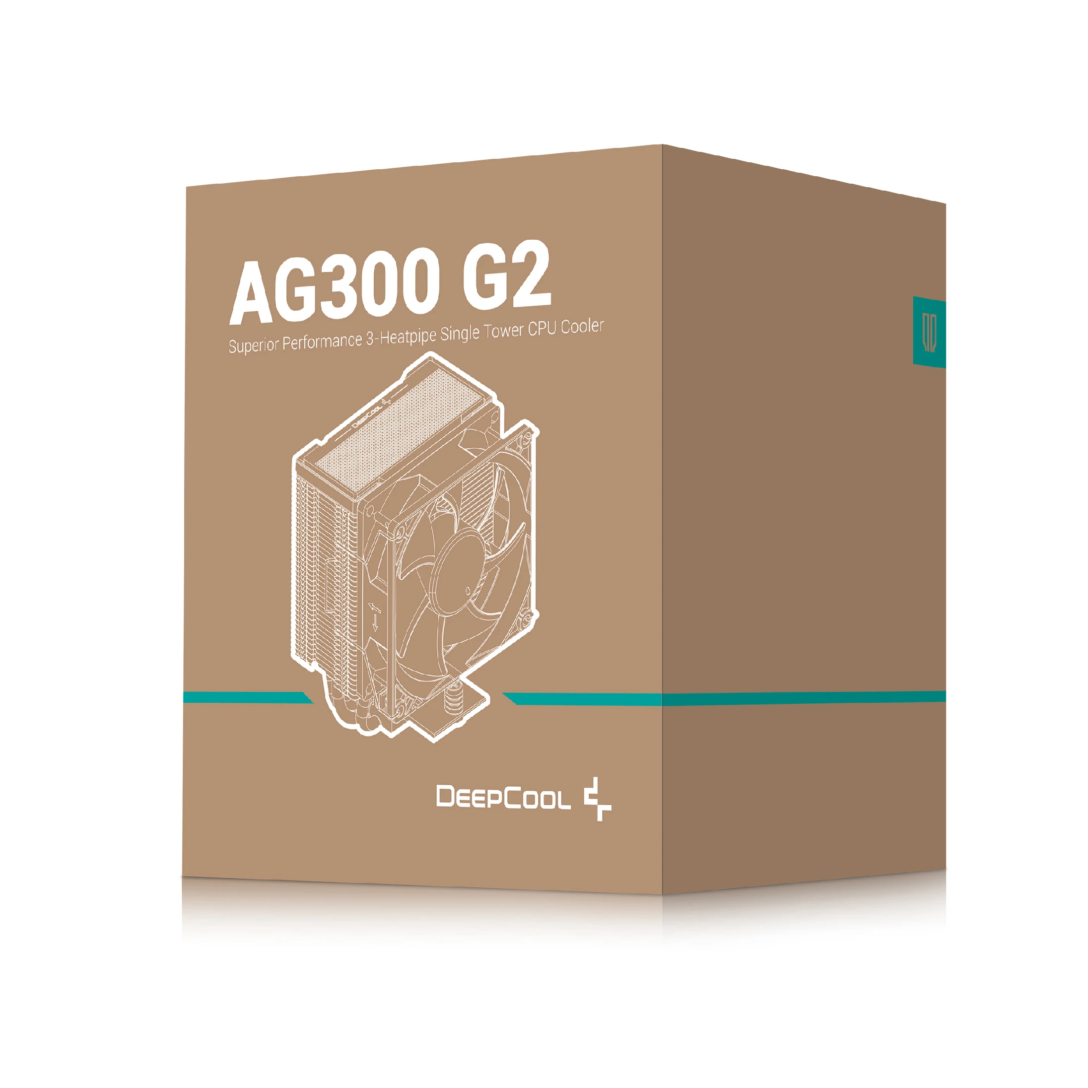 Охладител за процесор DeepCool AG300 G2 CPU Cooler - LGA1851/AM5
