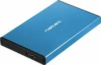 Чекмедже за твърд диск 2,5&rsquo;&rsquo;, Natec Rhino Go, USB 3.0, син