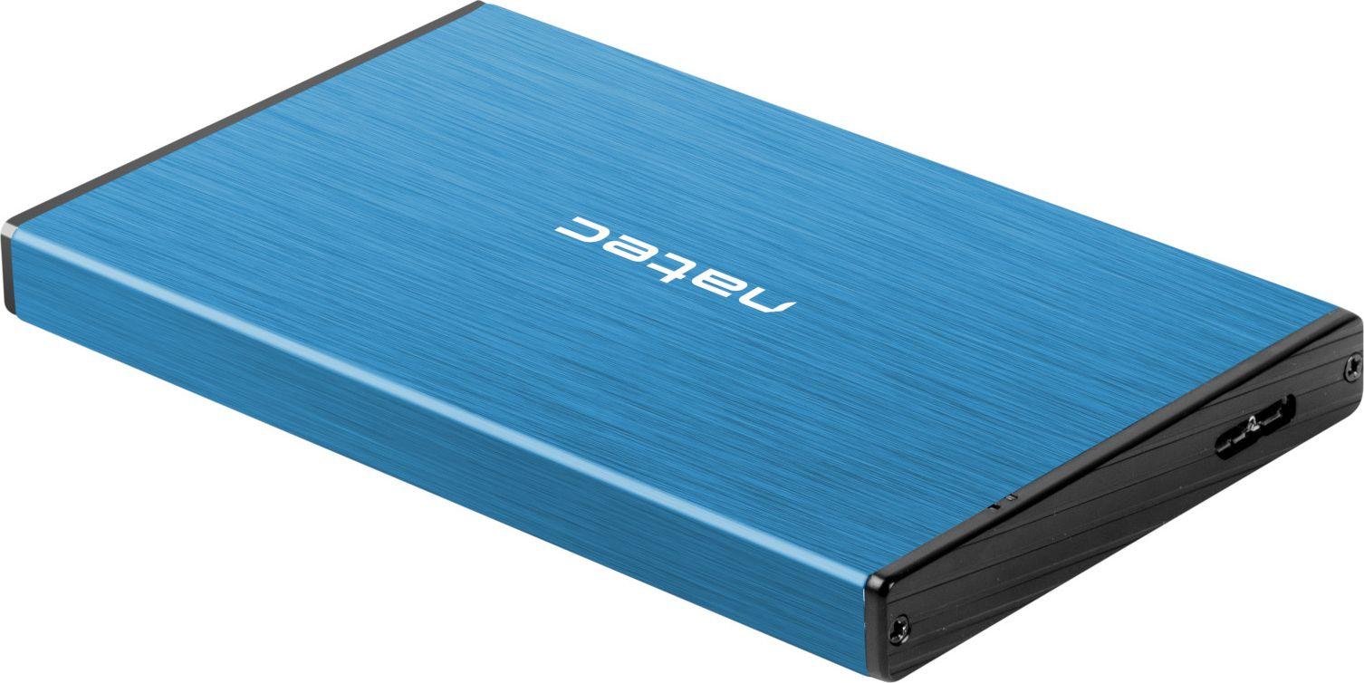 Чекмедже за твърд диск 2,5’’, Natec Rhino Go, USB 3.0, син