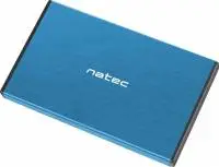 Чекмедже за твърд диск 2,5&rsquo;&rsquo;, Natec Rhino Go, USB 3.0, син