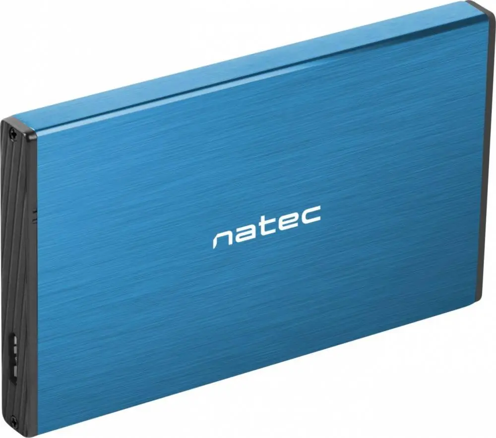 Чекмедже за твърд диск 2,5&rsquo;&rsquo;, Natec Rhino Go, USB 3.0, син