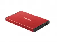 Чекмедже за твърд диск 2,5&rsquo;&rsquo;, Natec Rhino Go, USB 3.0, червен