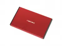 Чекмедже за твърд диск 2,5&rsquo;&rsquo;, Natec Rhino Go, USB 3.0, червен