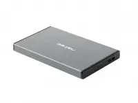 Чекмедже за твърд диск 2,5&rsquo;&rsquo;, Natec Rhino Go, USB 3.0, Сив