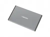 Чекмедже за твърд диск 2,5&rsquo;&rsquo;, Natec Rhino Go, USB 3.0, Сив