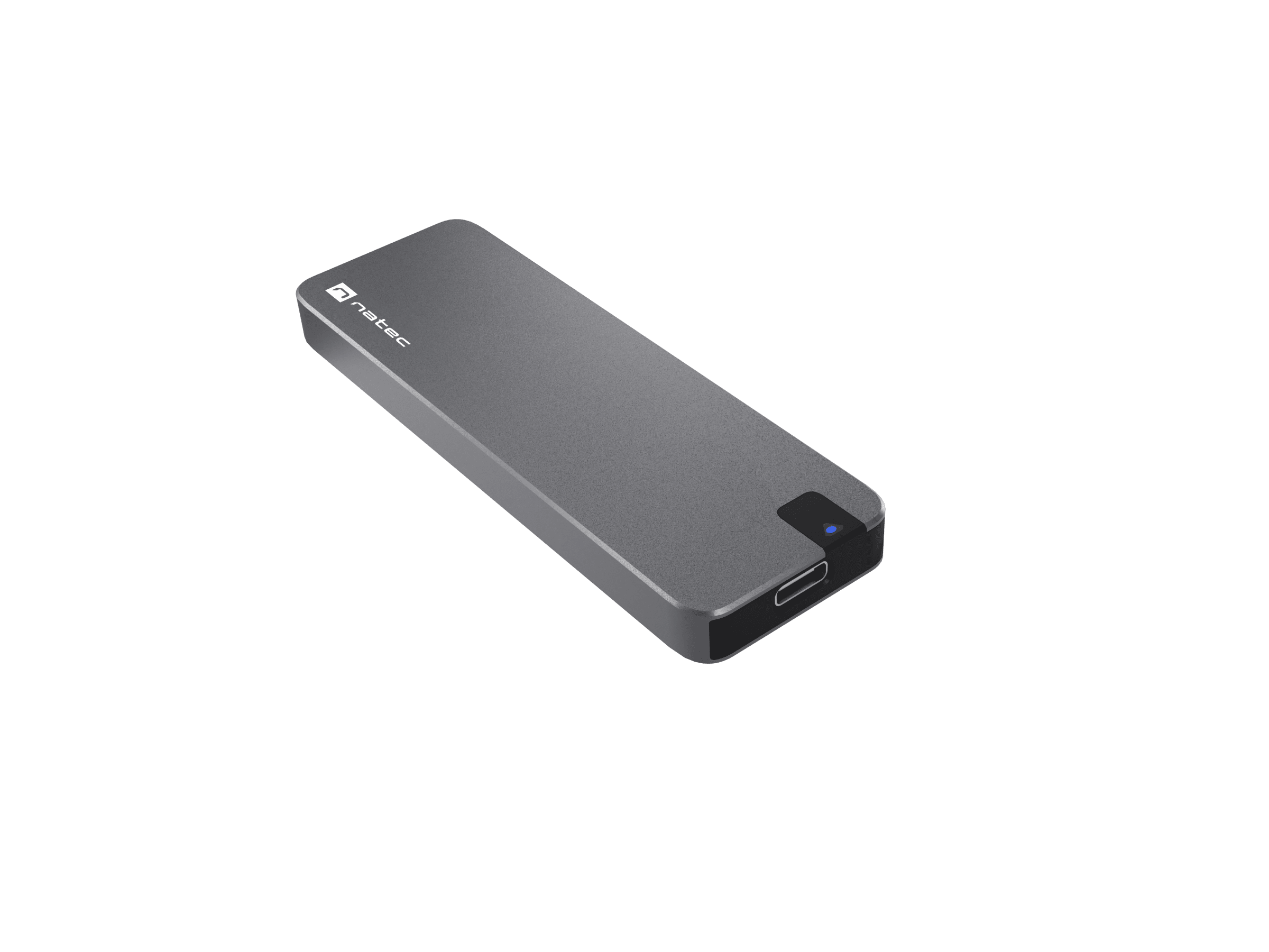 Чекмедже за твърд диск M.2 NVME, Natec Rhino, USB-C 3.1 Gen 2