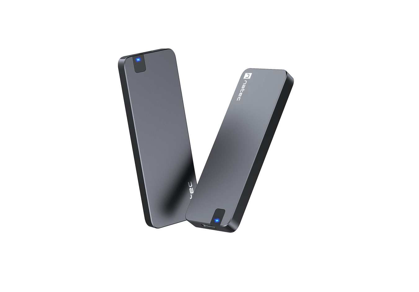 Чекмедже за твърд диск M.2 NVME, Natec Rhino, USB-C 3.1 Gen 2