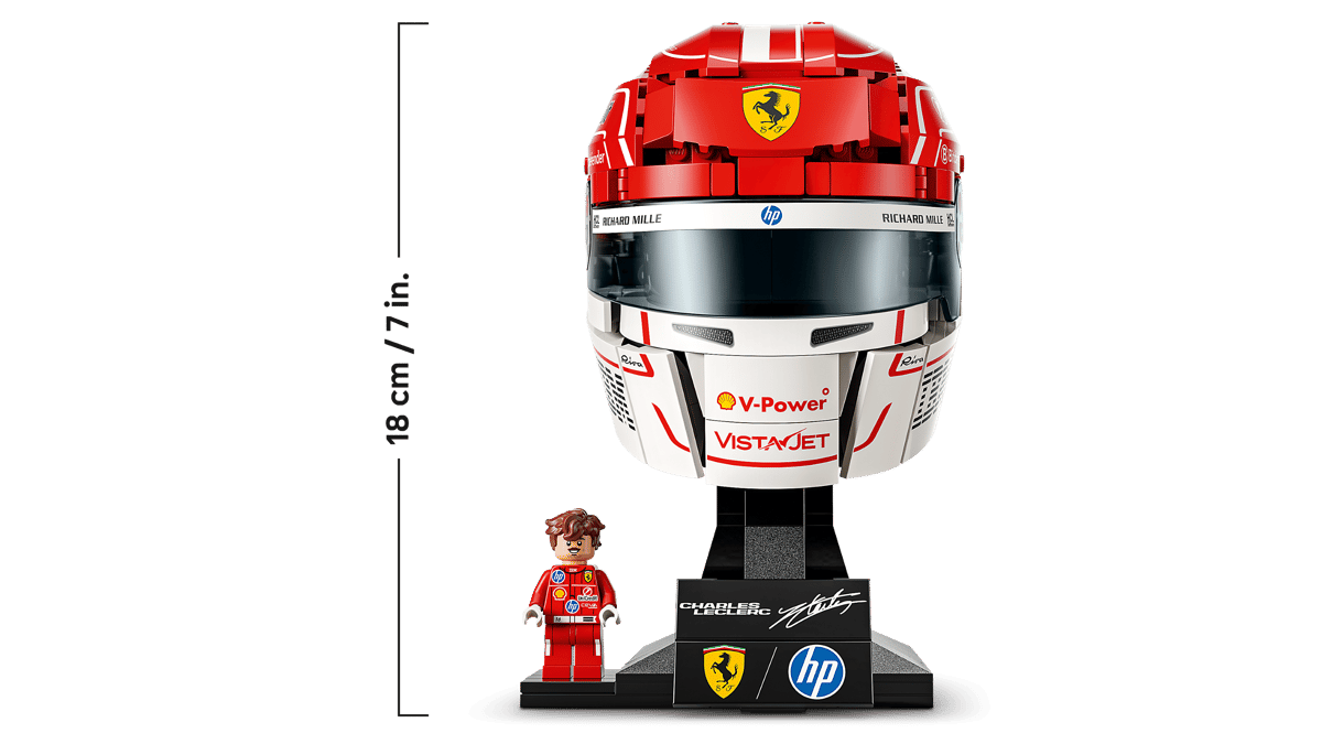 LEGO Editions Scuderia Ferrari HP Charles Leclerc Helmet (43014)