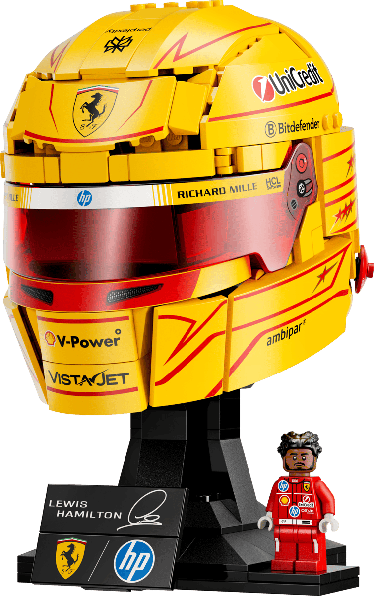 LEGO Editions Scuderia Ferrari HP Lewis Hamilton Helmet (43022)