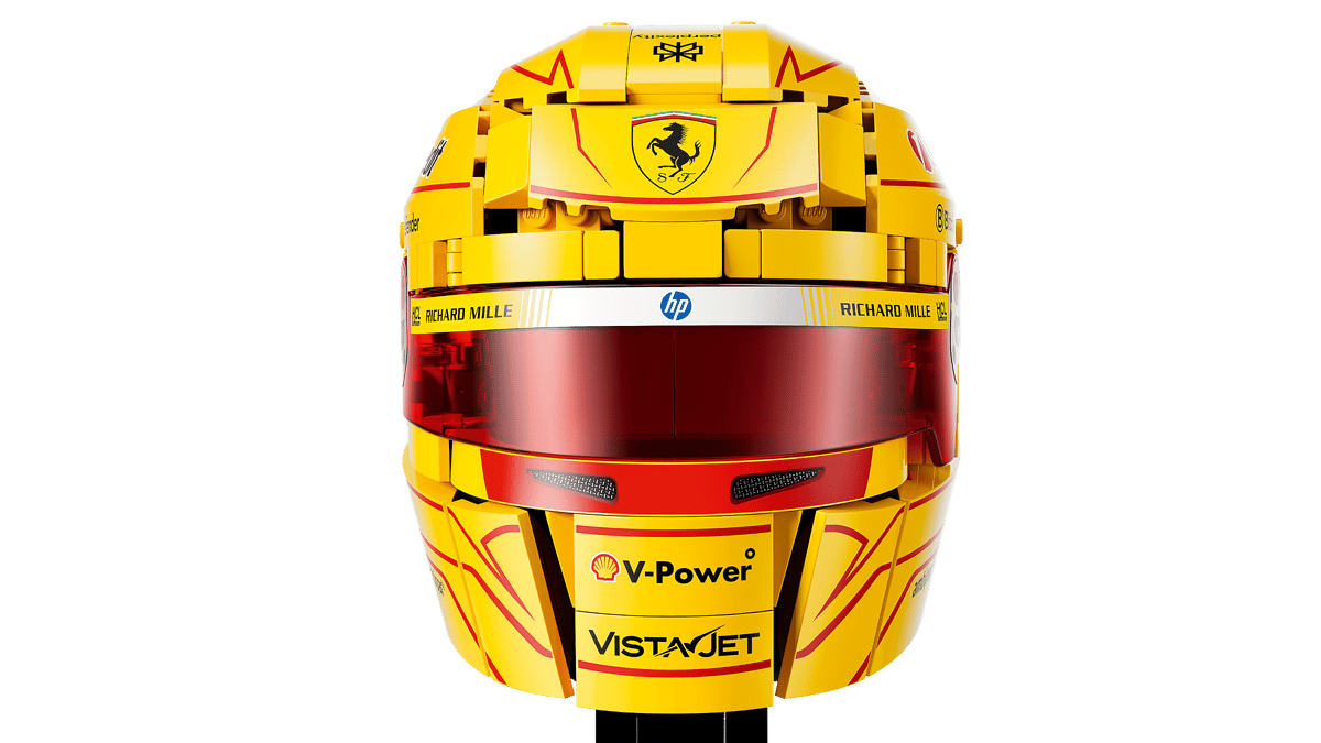 LEGO Editions Scuderia Ferrari HP Lewis Hamilton Helmet (43022)