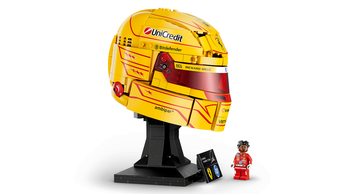 LEGO Editions Scuderia Ferrari HP Lewis Hamilton Helmet (43022)