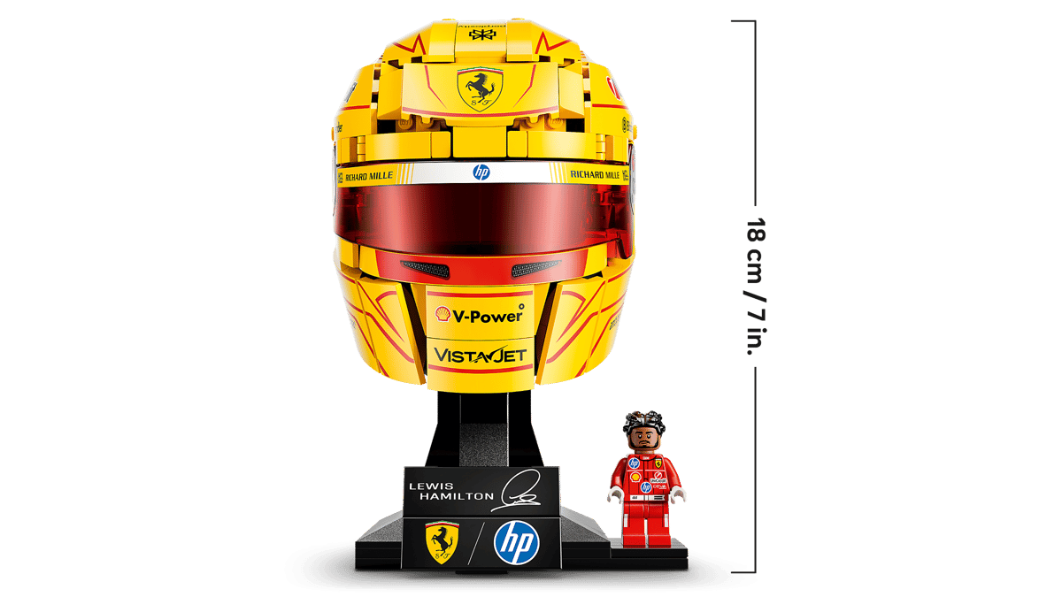 LEGO Editions Scuderia Ferrari HP Lewis Hamilton Helmet (43022)