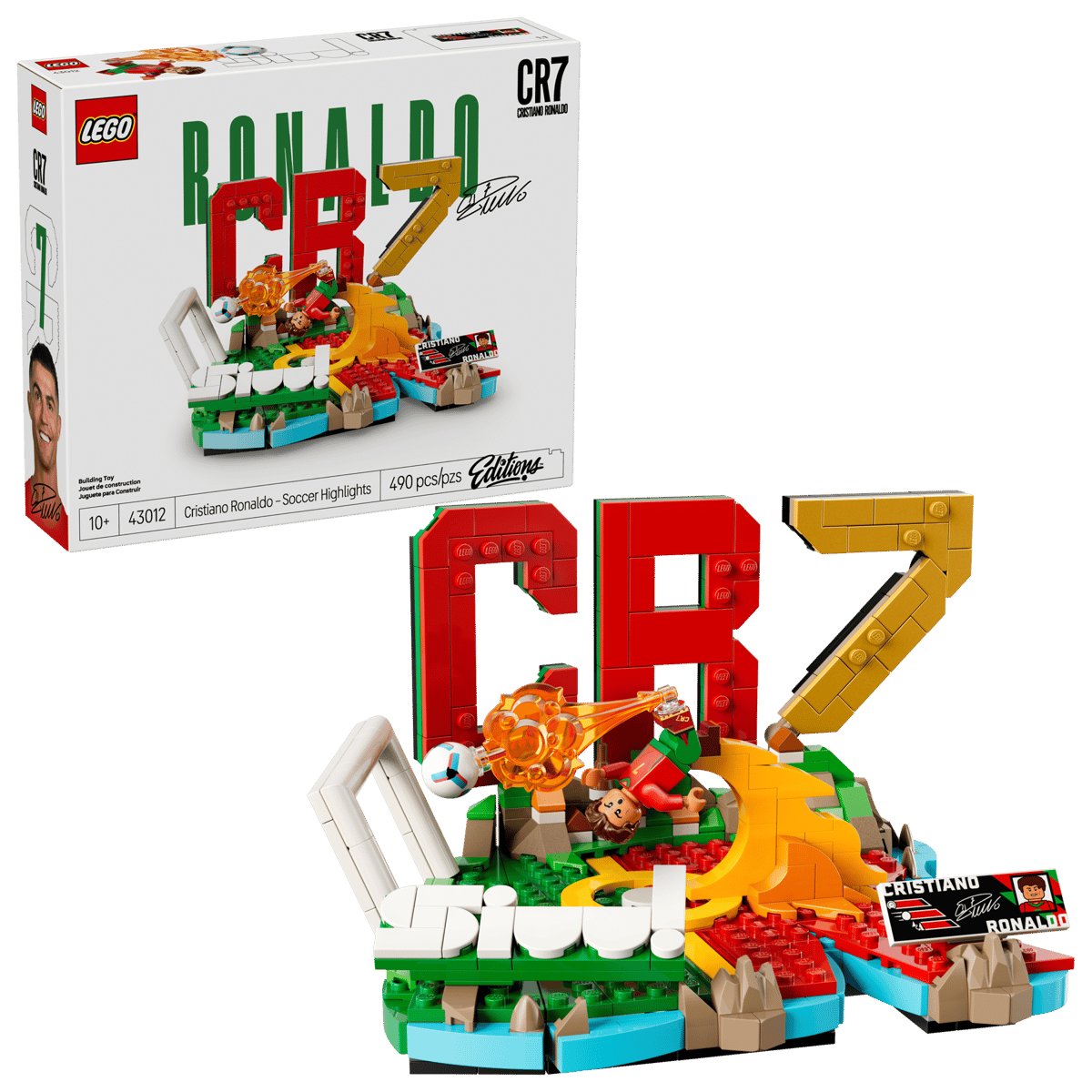 LEGO Editions: Cristiano Ronaldo – CR7 - Football Highlights (43012)