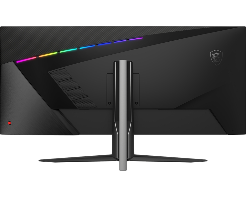 Монитор MSI MAG401QR Ultra Wide Gaming Monitor, 40", IPS, 3440x1440, 1ms, 155Hz, AMD FreeSync Premium, HDR 400, KVM, RGB Mystic Light, Type-C(65W PD), DP(1.4a), 2xHDMI(2.0b), USB Hub, Black - 9S6-3EA54H-015