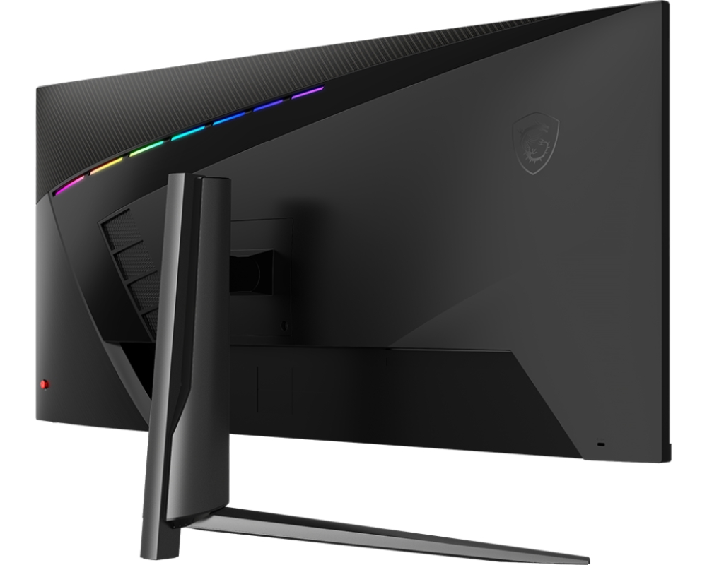 Монитор MSI MAG401QR Ultra Wide Gaming Monitor, 40", IPS, 3440x1440, 1ms, 155Hz, AMD FreeSync Premium, HDR 400, KVM, RGB Mystic Light, Type-C(65W PD), DP(1.4a), 2xHDMI(2.0b), USB Hub, Black - 9S6-3EA54H-015