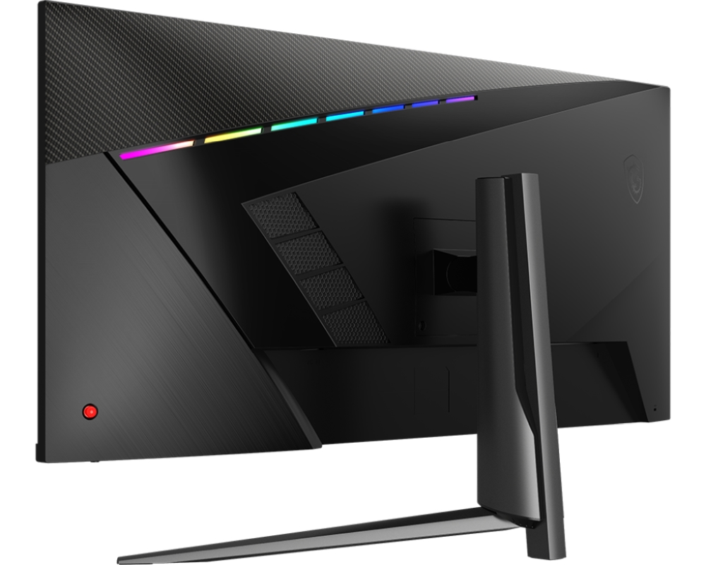 Монитор MSI MAG401QR Ultra Wide Gaming Monitor, 40", IPS, 3440x1440, 1ms, 155Hz, AMD FreeSync Premium, HDR 400, KVM, RGB Mystic Light, Type-C(65W PD), DP(1.4a), 2xHDMI(2.0b), USB Hub, Black - 9S6-3EA54H-015