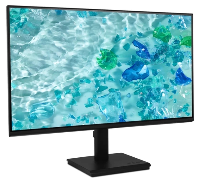 Монитор Acer Vero V277Gbmipx, 27" , IPS, FHD 1920x1080, ZeroFrame, 120Hz,  4ms GTG, AdaptiveSync, 250nits, VGA, HDMI, DP, Audio in/out, Speakers, Black - UM.HV7EE.G20
