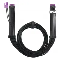 Кабел ASUS ROG Equalizer 12V-2x6 ATX 3.1 & PCIe 5.1 - Black