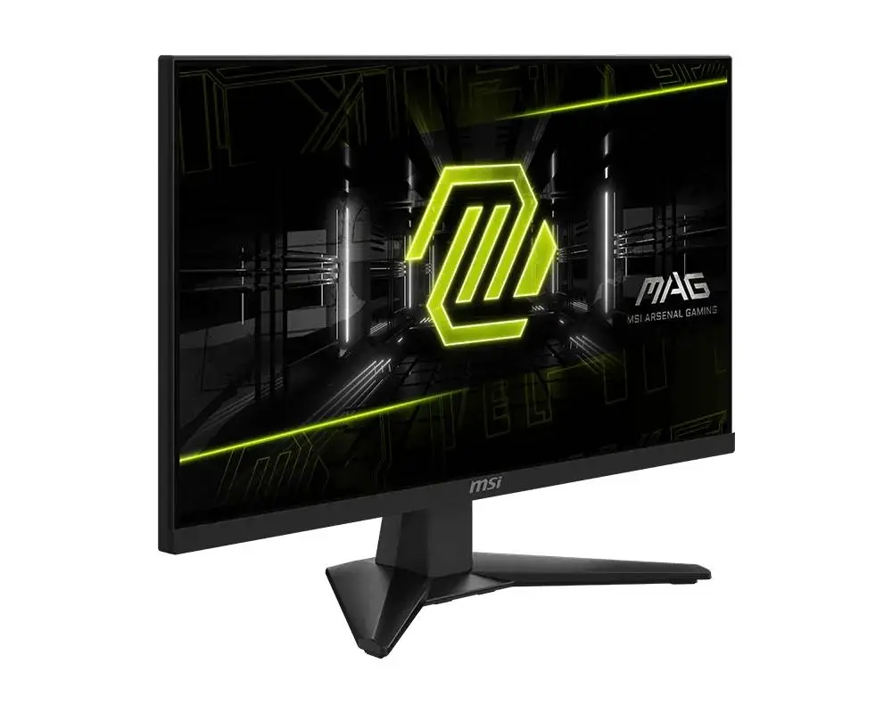 Монитор MSI MAG 244F Gaming Monitor, 23.8", 0.5ms, 200Hz Rapid IPS, 1920x1080, AMD FreeSync Premium, AI Vision, Console Mode, HDR Ready, DP(1.2a), HDMI(2.0b), Headphone out, Black - 9S6-3BC41H-012