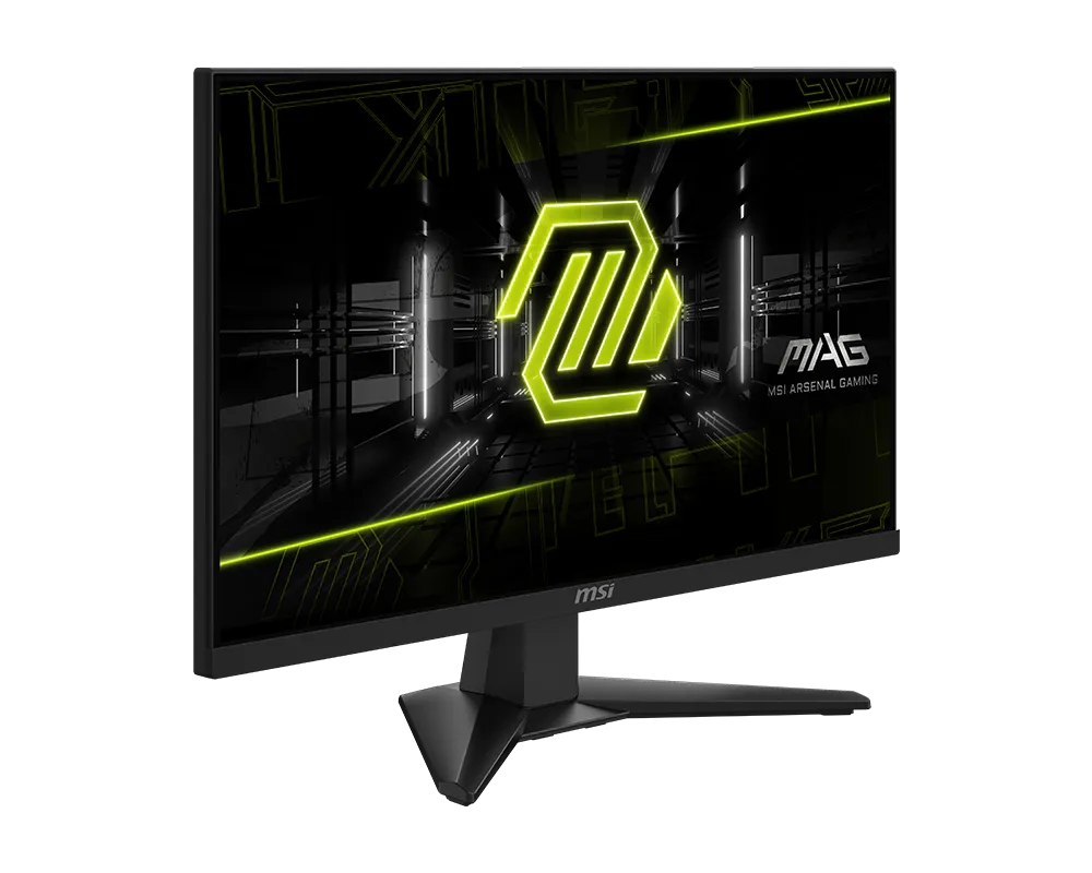 Монитор MSI MAG 244F Gaming Monitor, 23.8", 0.5ms, 200Hz Rapid IPS, 1920x1080, AMD FreeSync Premium, AI Vision, Console Mode, HDR Ready, DP(1.2a), HDMI(2.0b), Headphone out, Black - 9S6-3BC41H-012