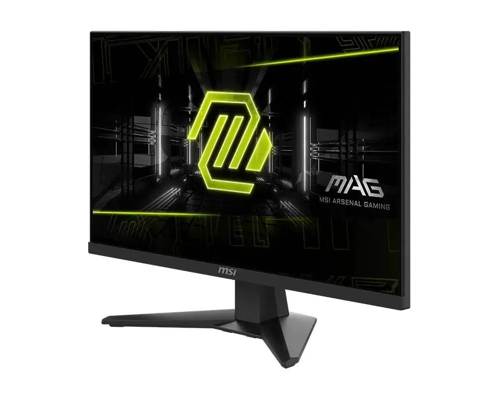 Монитор MSI MAG 244F Gaming Monitor, 23.8", 0.5ms, 200Hz Rapid IPS, 1920x1080, AMD FreeSync Premium, AI Vision, Console Mode, HDR Ready, DP(1.2a), HDMI(2.0b), Headphone out, Black - 9S6-3BC41H-012