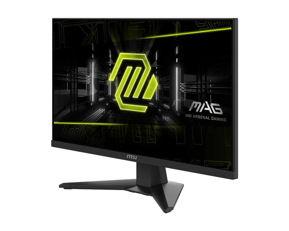 Монитор MSI MAG 244F Gaming Monitor, 23.8", 0.5ms, 200Hz Rapid IPS, 1920x1080, AMD FreeSync Premium, AI Vision, Console Mode, HDR Ready, DP(1.2a), HDMI(2.0b), Headphone out, Black - 9S6-3BC41H-012