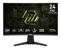 Монитор MSI MAG 245C X24 Gaming Monitor, 23.6", 1ms, 240Hz Curve 1500R VA, 1920x1080, AMD FreeSyncPremium, HDR Ready, DP(1.2a), 2xHDMI(2.0b), Headphone out, Black - 9S6-3BD01M-002