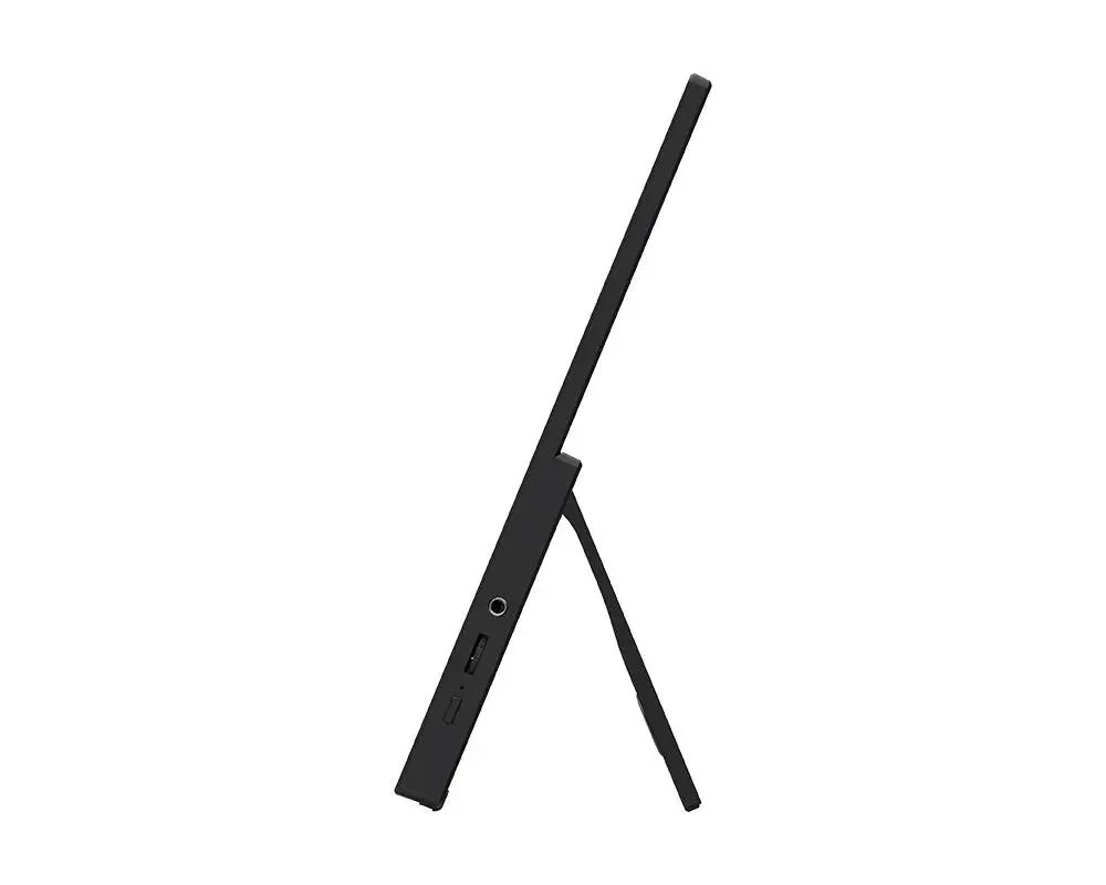 Монитор MSI PRO MP165 E6 Portable Monitor, 15.6", 4ms, 60Hz IPS, 1920x1080, EyesErgo, Anti-flicker, Less Blue Light, 250nits AG, 16.7M, 1000:1, 2xType-C(15W), HDMI(2.0b), 2x1W, Tilt, VESA 75, Black, 0.78kg