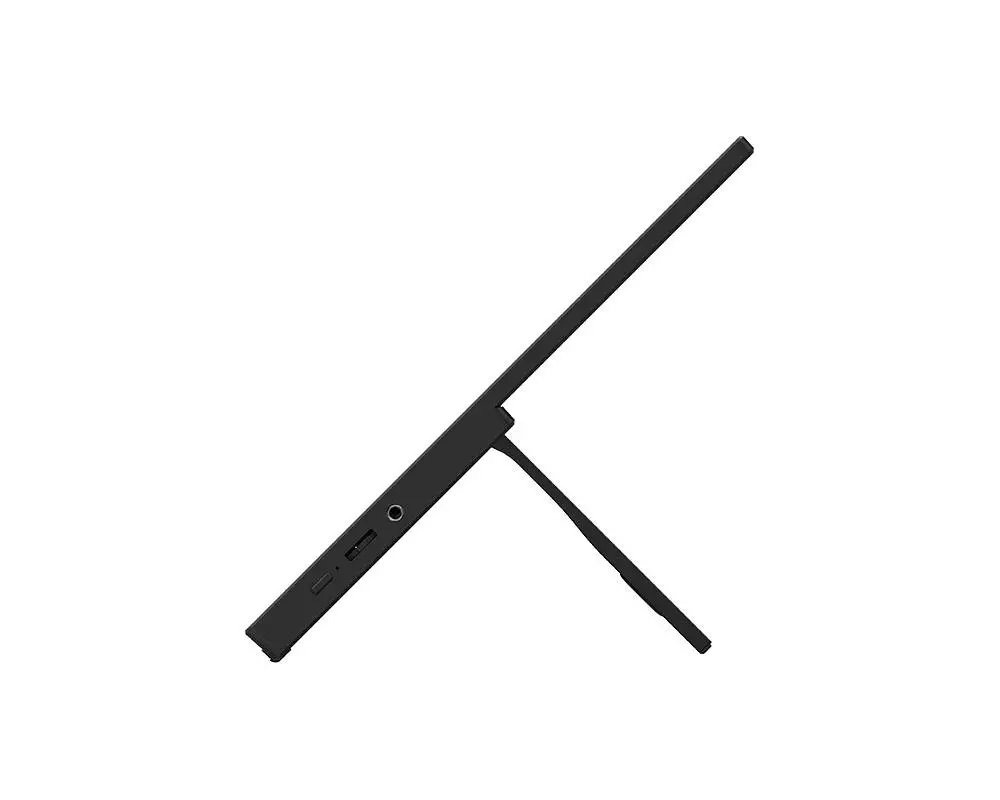 Монитор MSI PRO MP165 E6 Portable Monitor, 15.6", 4ms, 60Hz IPS, 1920x1080, EyesErgo, Anti-flicker, Less Blue Light, 250nits AG, 16.7M, 1000:1, 2xType-C(15W), HDMI(2.0b), 2x1W, Tilt, VESA 75, Black, 0.78kg