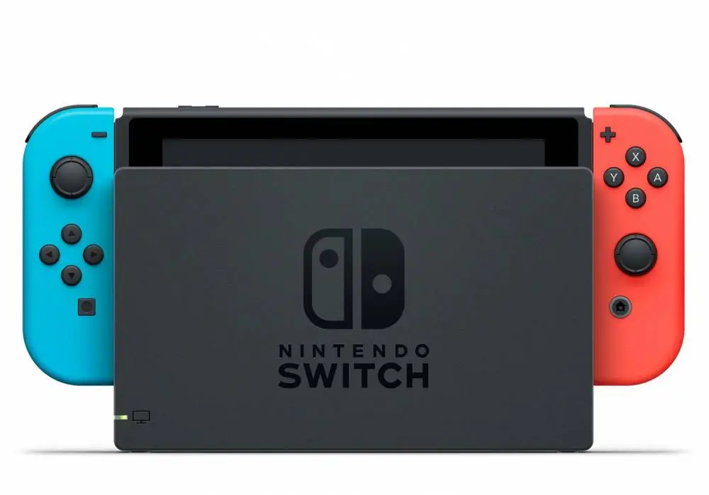 Портативна конзола Nintendo Switch Portable Game Console, 6.2" Touchscreen, 32GB, Wi-Fi, Blue, Grey, Red